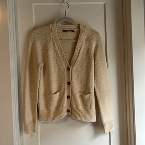 Jenni Kayne Oatmeal Cardigan Small